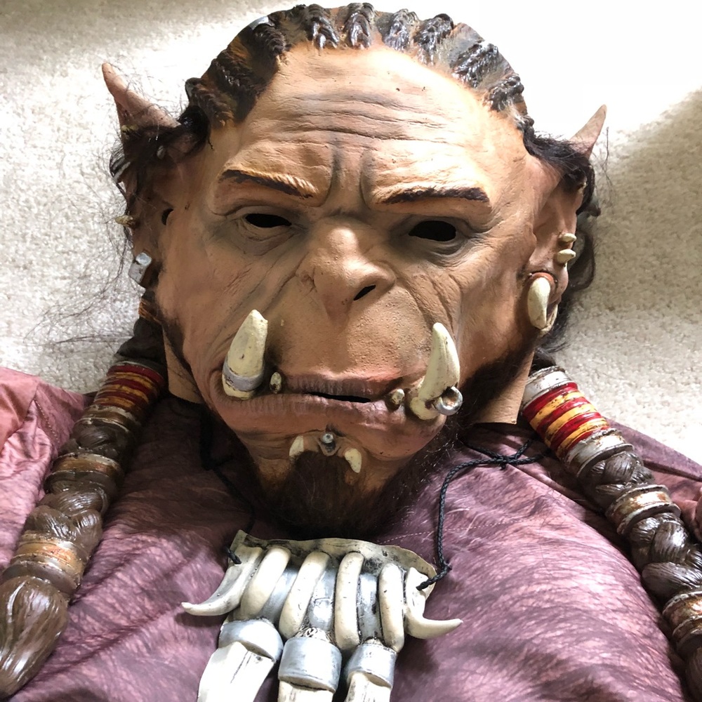 WARCRAFT  ADULT WORLD COSTUME XL